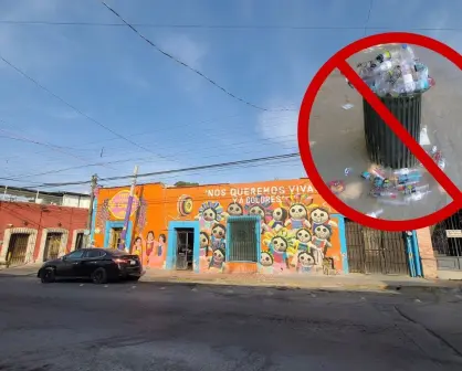 Comerciantes del centro de Saltillo pueden ser sancionados por no limpiar su basura