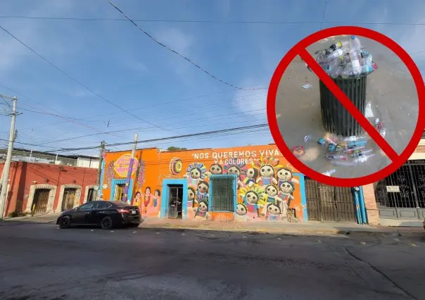 Comerciantes del centro de Saltillo pueden ser sancionados por no limpiar su basura