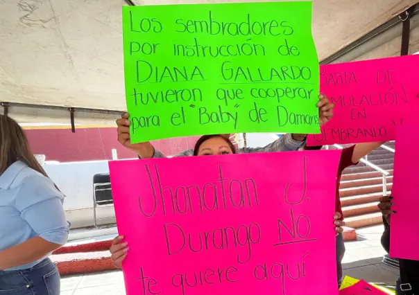 Esto piden manifestantes para liberar Bienestar Durango