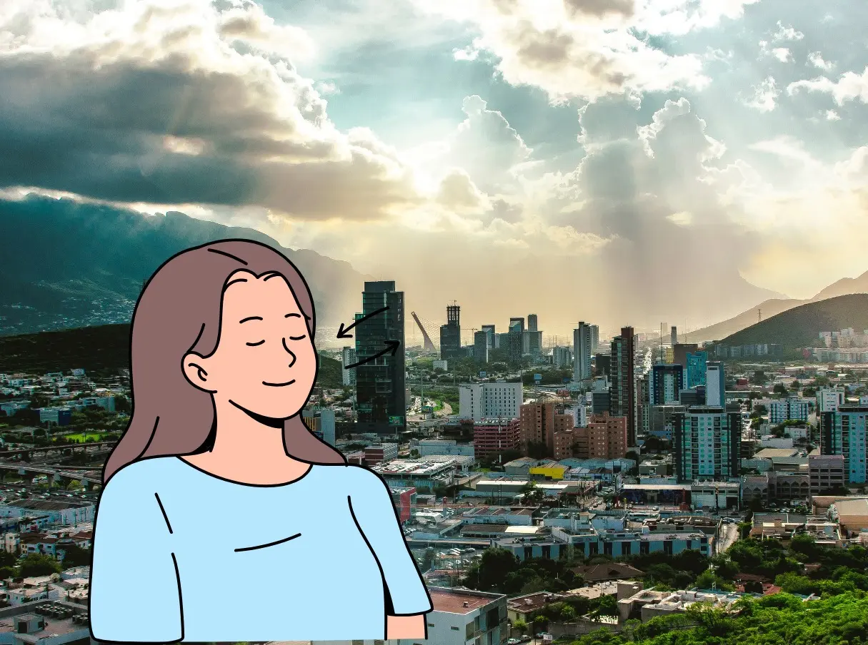 De las 15 estaciones distribuidas en el área metropolitana, 11 reportan una calidad del aire buena, mientras que solo 4 estaciones indican una calidad del aire aceptable. Foto: Canva.