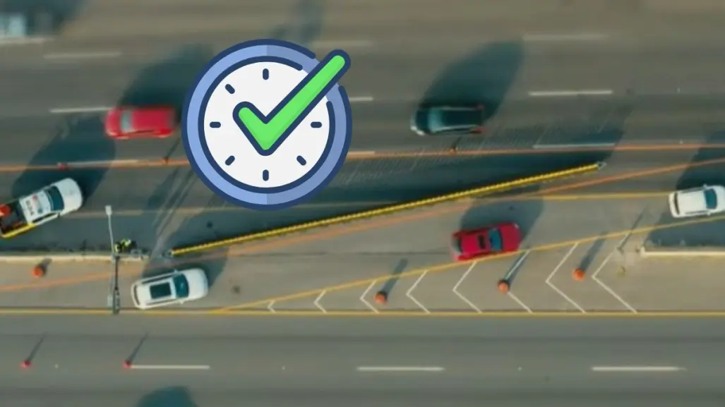 Conoce el tiempo que se hace al recorrer el carril reversible en Monterrey