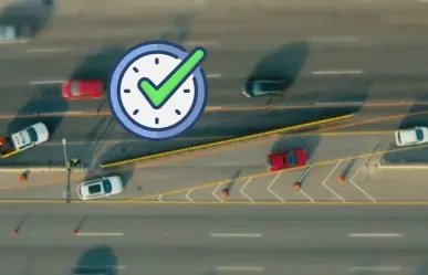 Conoce el tiempo que se hace al recorrer el carril reversible en Monterrey