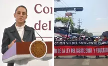 Claudia Sheinbaum insiste que apertura al diálogo con la CNTE continúa