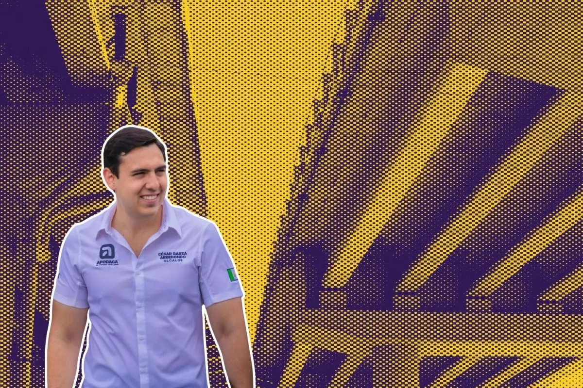 El edil explicó que actualmente se están construyendo las bases y anclas que darán soporte a las estructuras. Foto: CANVA / César Garza Arredondo