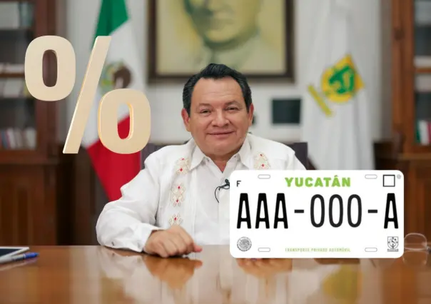 Reemplacamiento Yucatán: anuncian nuevos descuentos para la segunda fase
