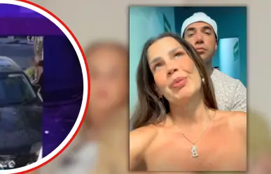 Prometido de Niurka, Bruno Espino, es captado vandalizando un auto: ¿la actriz lo justifica?
