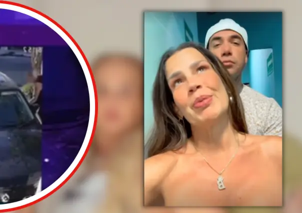 Prometido de Niurka, Bruno Espino, es captado vandalizando un auto: ¿la actriz lo justifica?