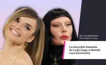 La increíble llamada de Lady Gaga a Melody tras Eurovisión