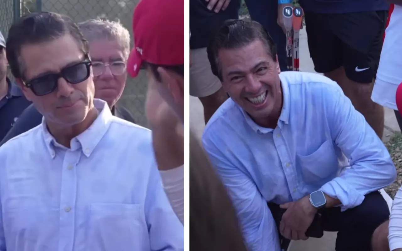Enrique Peña Nieto. Captura de pantalla: Instagram (@thedanielfernandez)
