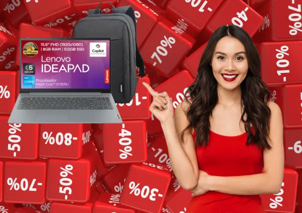 Hot Sale Amazon: Laptop Lenovo con 38% de descuento