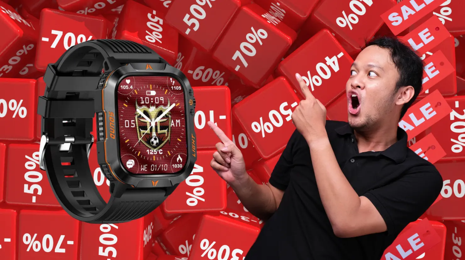 Liverpool tiene este reloj de la Kings League con el 62% de descuento. Foto: Canva | Liverpool.