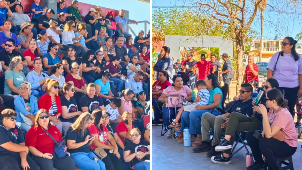 Maestros de BCS continúan con paros y asamblea en Parque de los Mangos