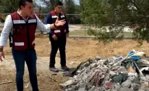 Manuel Guerra Cavazos ofrece recompensa por un nuevo caso de contaminación en el Río Pesquería en García
