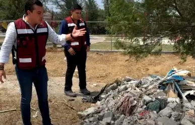 Manuel Guerra Cavazos ofrece recompensa por un nuevo caso de contaminación en el Río Pesquería en García