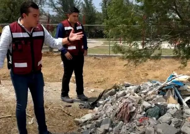 Manuel Guerra Cavazos ofrece recompensa por un nuevo caso de contaminación en el Río Pesquería en García