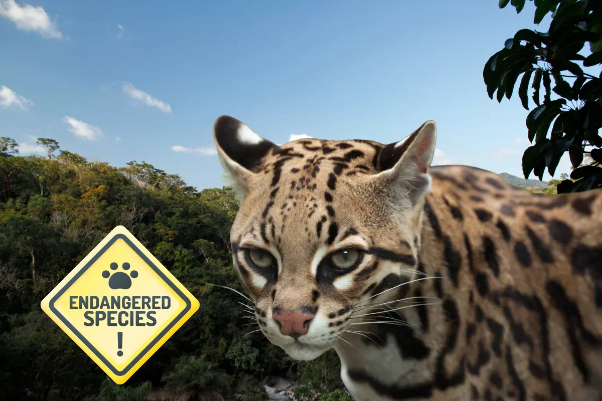 Un ejemplar de este animal fue visto en las inmediaciones de un parque ecológico. Foto: Especial.