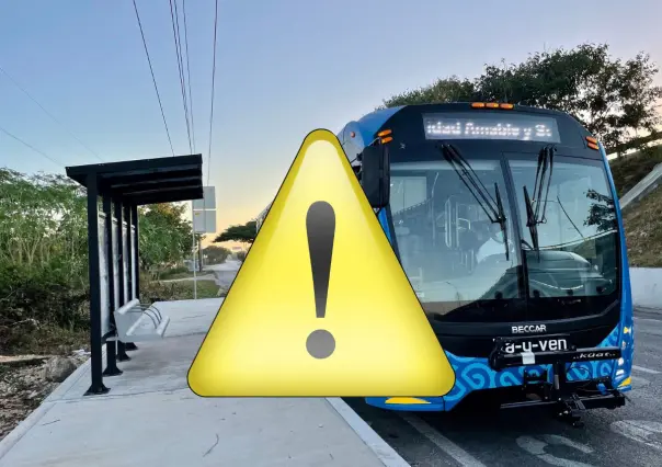 Reubican paraderos del transporte Va y Ven en Mérida: esta es la razón