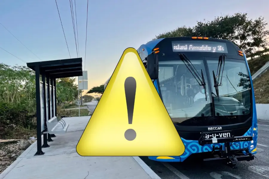 Reubican paraderos del transporte Va y Ven en Mérida: esta es la razón