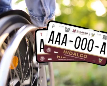 Placas vehiculares en Hidalgo: ¿cómo trámitar las láminas para personas con discapacidad?