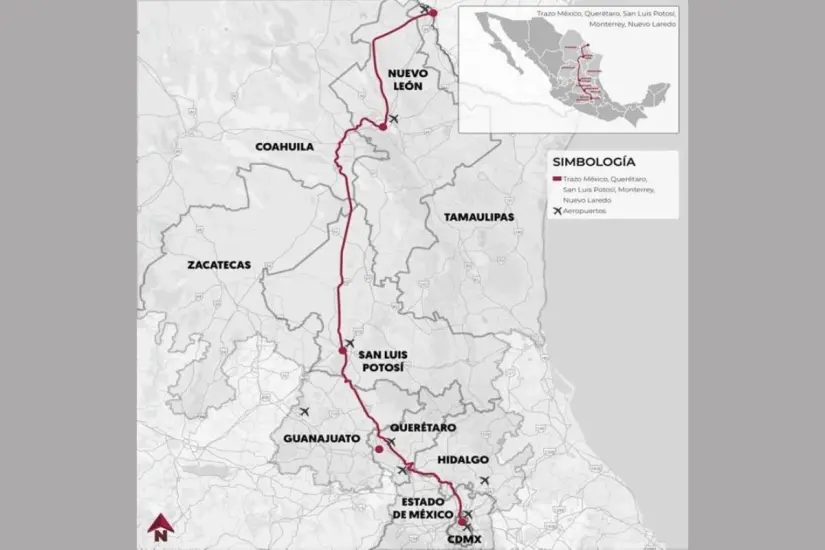 La ruta incluye estaciones en municipios clave como Anáhuac, Bustamante y Nuevo Laredo | Foto: Ramón Sánchez