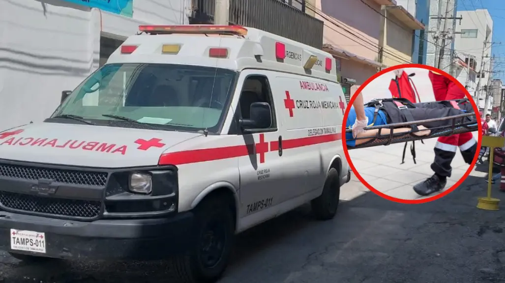 Solo tienen 1 ambulancia funcionando en la Cruz Roja en el Sur de Tamaulipas