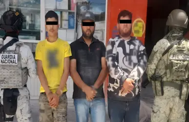 Ejército detiene en Durango a 3 hombres con granadas y armas largas