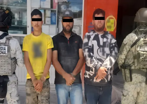 Ejército detiene en Durango a 3 hombres con granadas y armas largas