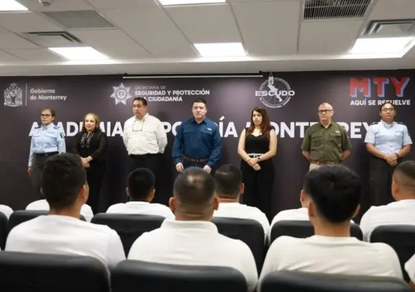 Academia de Policía en Monterrey recibe nuevos cadetes tras campaña de reclutamiento
