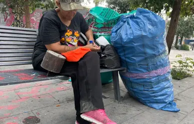 Personas sin hogar en Monterrey agradecen la bondad de los regios