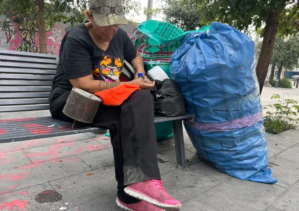 Personas sin hogar en Monterrey agradecen la bondad de los regios