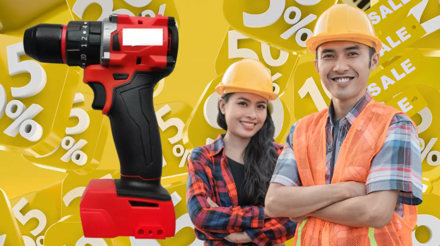 AliExpress tiene este taladro tipo Milwaukee por menos de 800 pesos. Foto: Canva | AliExpress.