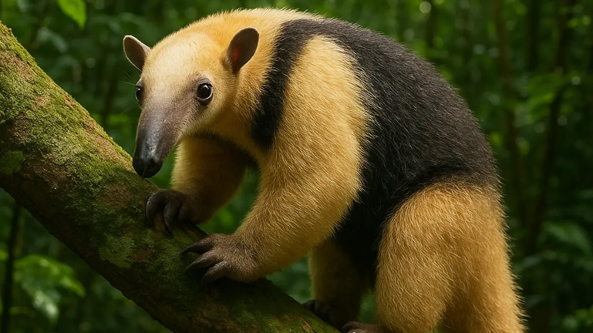 Este animal es solitario y siempre huye hacia la copa de los árboles Foto: Canva/Alexis Lara