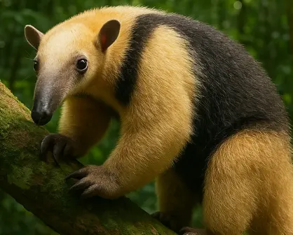 Este exótico animal vive en Yucatán y ya quedan pocos ejemplares