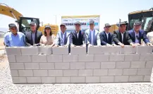 Colocan primera piedra de planta de Bühler en Matamoros; inversión traerá 500 empleos