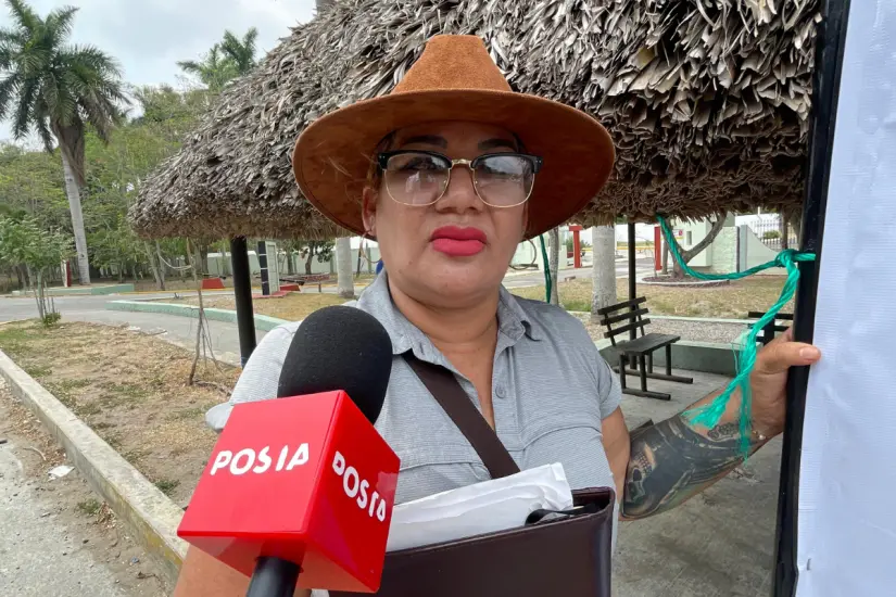 Florinda Casados Cepeda, madre de familia que sufrió un presunto ataque al ingresar al Batallón de Infantería de Tampico. Foto: Axel Hassel