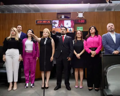 Bertha Garza y Fernando Aguirre asumen cargo como nuevos diputados del PRI