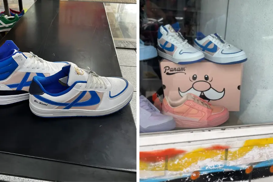 “Son lo mismo, pero más barato”, eso dicen en CDMX sobre los tenis del Dr. Simi