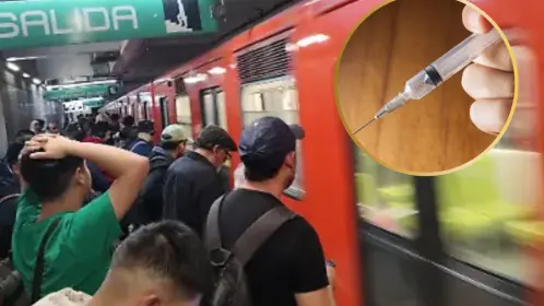 ¿Qué inyectan en los pinchazos del Metro CDMX?, Fiscalía revela las sustancias halladas en las víctimas