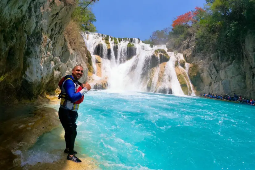 Cascada El Meco, El Naranjo, San Luis Potosí |Foto: FB