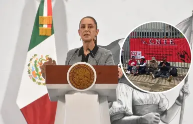 Claudia Sheinbaum espera salida de plantón de la CNTE tras encuentro con Gobernación