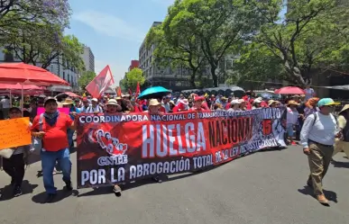 ¡Una vez más! CNTE realizará bloqueo en Paseo de la Reforma en CDMX; estas son las alternativas viales