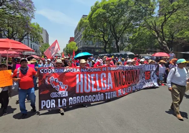 ¡Una vez más! CNTE realizará bloqueo en Paseo de la Reforma en CDMX; estas son las alternativas viales