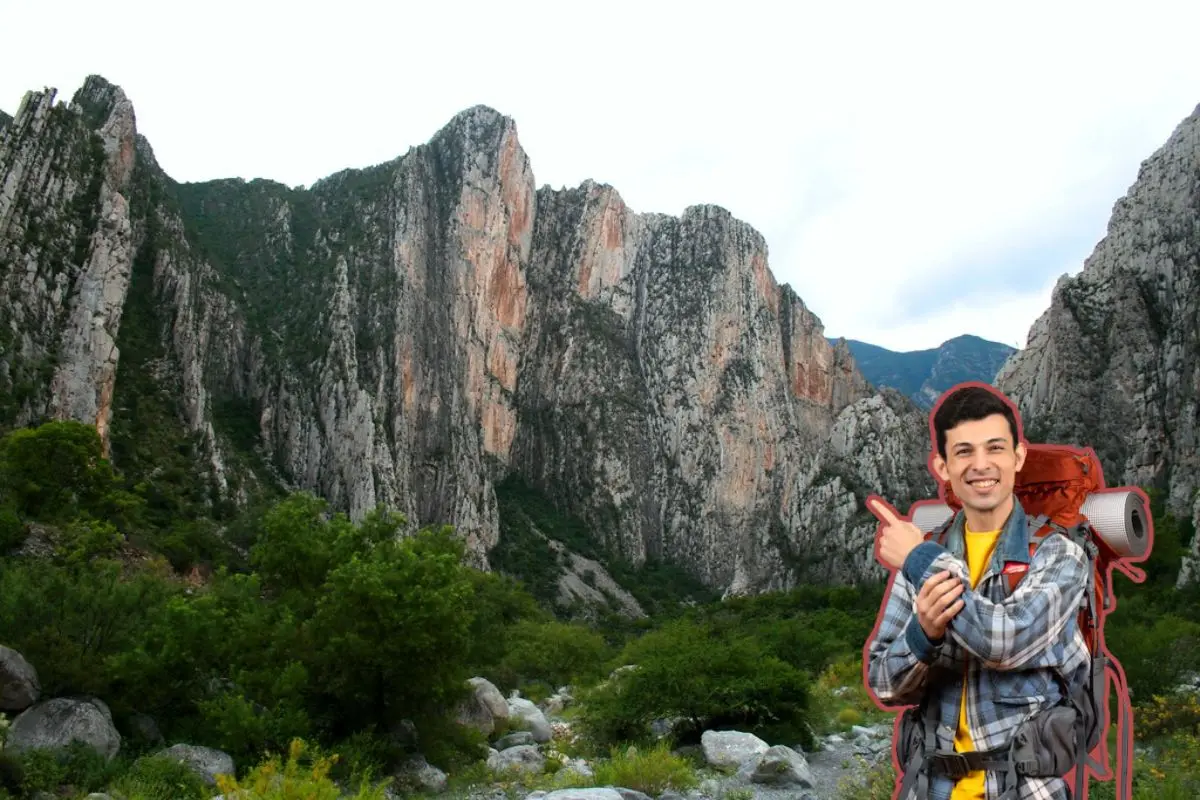 El Cañón de Guitarritas, ubicado en el Parque Ecológico La Huasteca, en Santa Catarina, Nuevo León, es un destino ideal para los amantes de la aventura, la naturaleza y la cultura ancestral. Foto: Flickr / Freepik