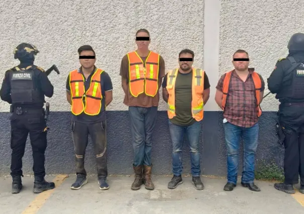 Detienen a 4 por robo de hidrocarburos en Apodaca