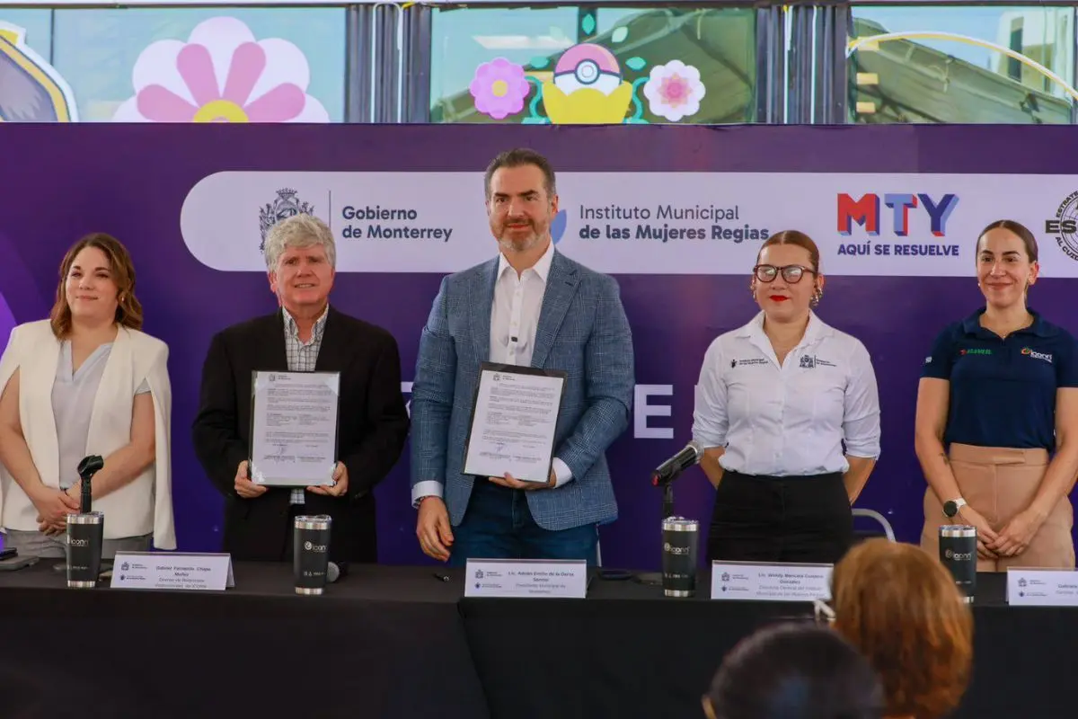 La iniciativa que consolida Monterrey extensa red de prevención de violencia contra las mujeres. Foto: Gobierno de Monterrey