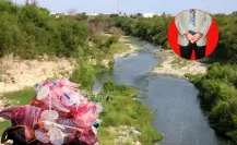 ¿A cuánto ascienden las multas por contaminar el río Pesquería en García?