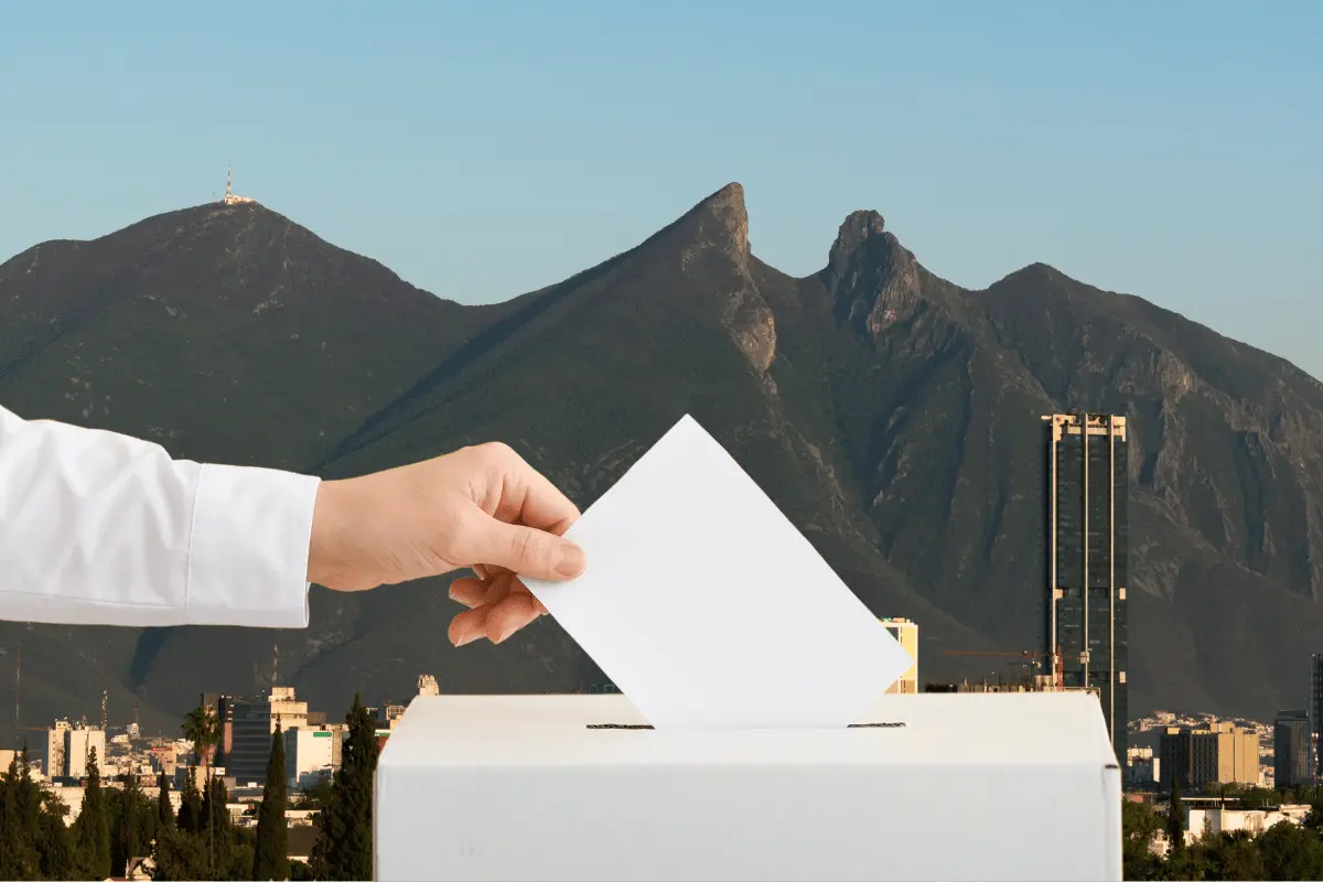 De acuerdo con el Instituto Nacional Electoral (INE), el estado de Nuevo León se encuentra en óptimas condiciones para llevar a cabo este proceso. Foto: Canva.