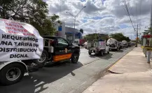 Paro nacional de gaseros: Yucatán se uniría a la protesta en junio