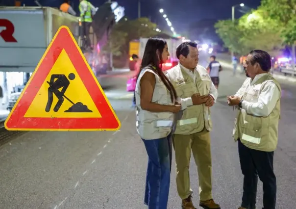 Cierre nocturno temporal en tramo del Periférico de Mérida: ¿Qué zona estará intervenida?