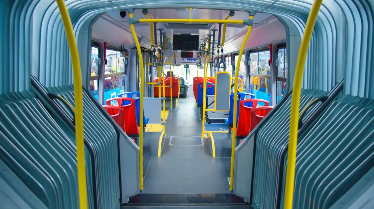 Las nuevas unidades de la Línea 3 del Mexibús tienen capacidad para 160 pasajeros. Imagen: GEM